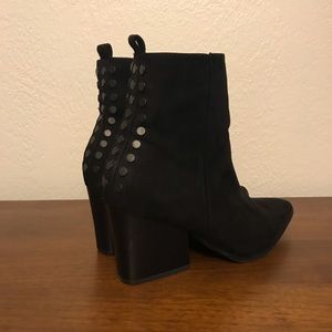 Truffle collection black booties